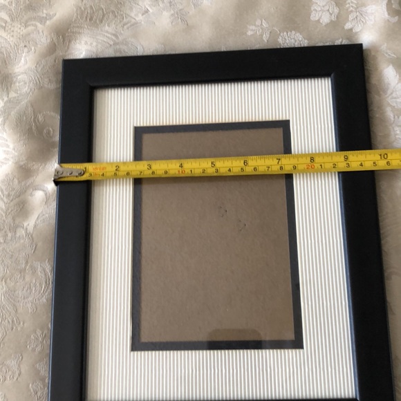 VINTAGE UNIEK BLACK PICTURE FRAME - DOUBLE MATTING - #179 - Picture 7 of 10
